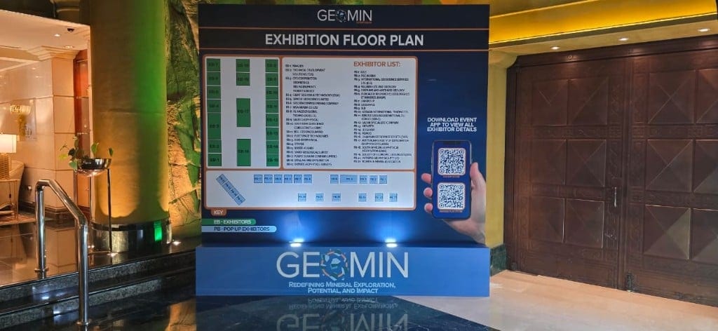 GEOMIN Exhibition Floor Plan