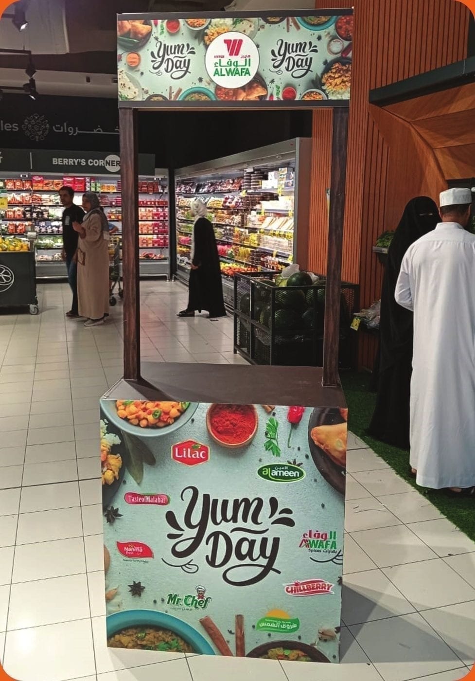 Yum Day Sampling Kiosk