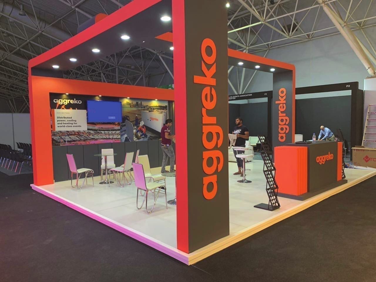 Aggreko Exhibition Stand