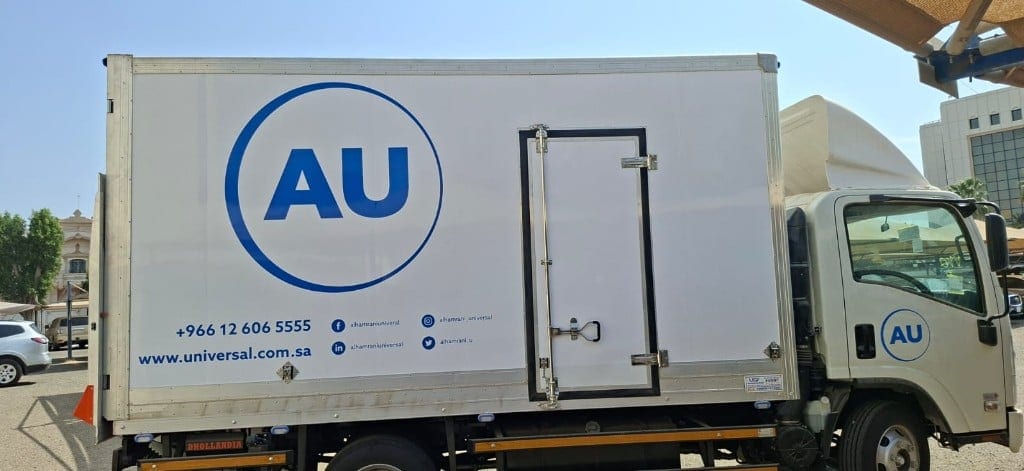 Alhamrani Universal Truck Branding
